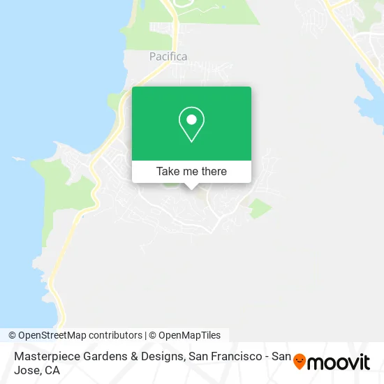 Masterpiece Gardens & Designs map