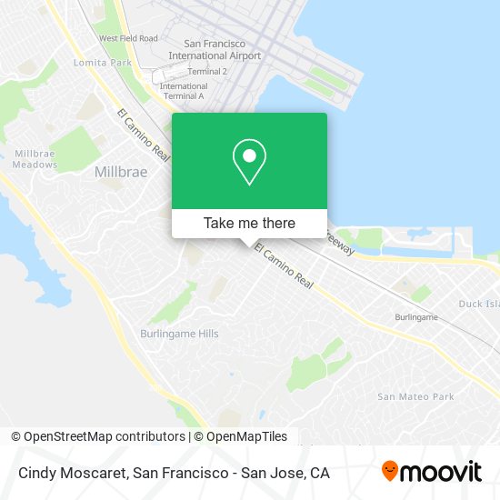 Cindy Moscaret map