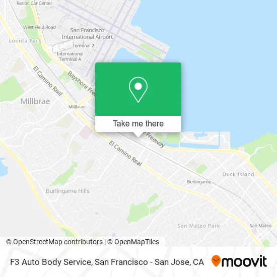 F3 Auto Body Service map