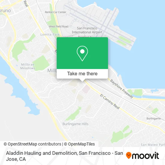 Mapa de Aladdin Hauling and Demolition