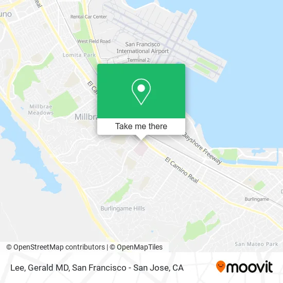 Mapa de Lee, Gerald MD