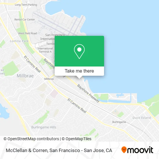 McClellan & Corren map