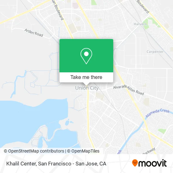 Mapa de Khalil Center