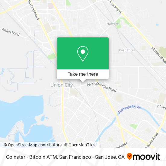 Coinstar - Bitcoin ATM map