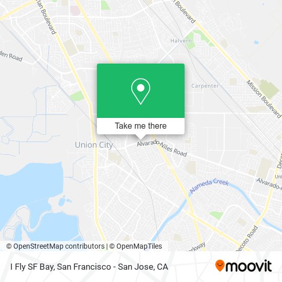 Mapa de I Fly SF Bay