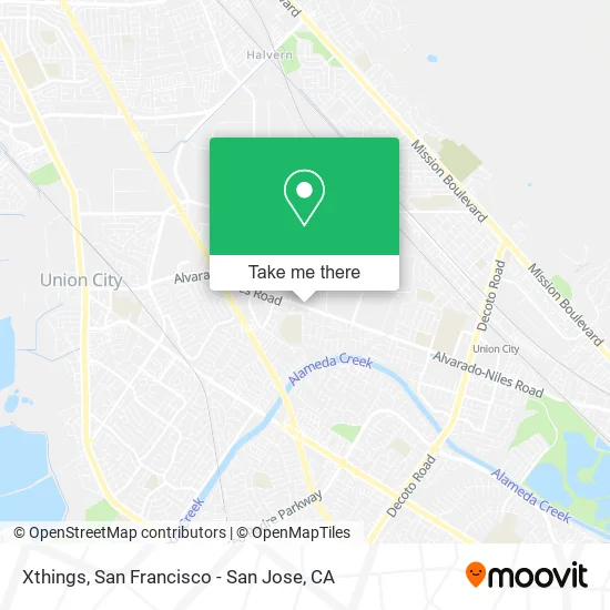 Xthings map