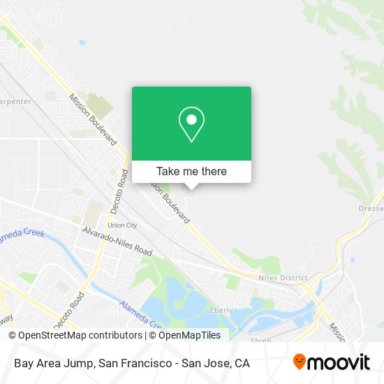 Bay Area Jump map