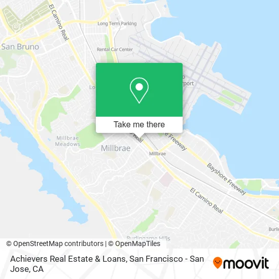Mapa de Achievers Real Estate & Loans