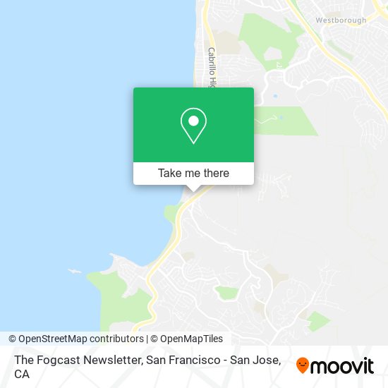 The Fogcast Newsletter map