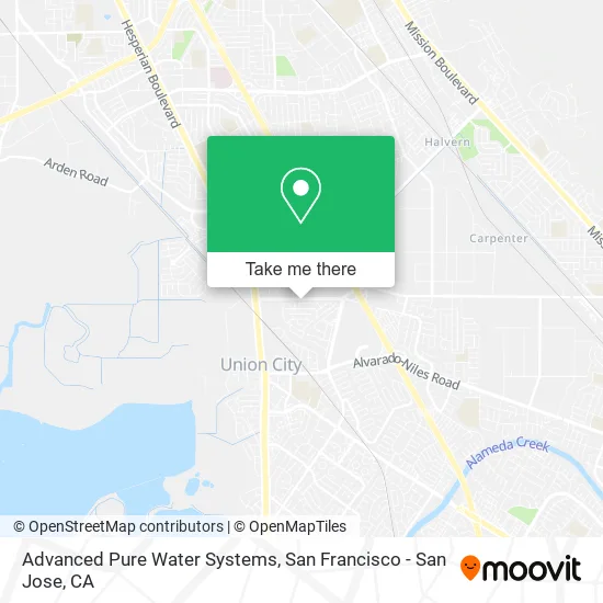 Advanced Pure Water Systems map