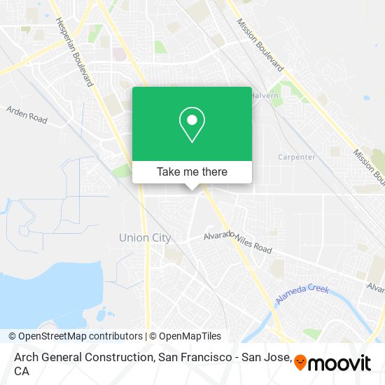 Arch General Construction map