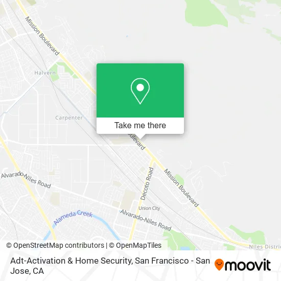 Adt-Activation & Home Security map