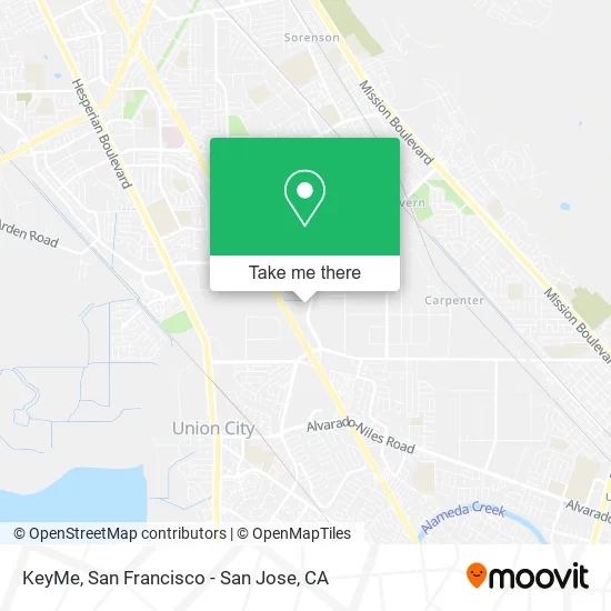 KeyMe map