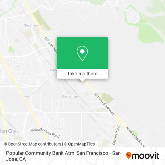 Popular Community Bank Atm map