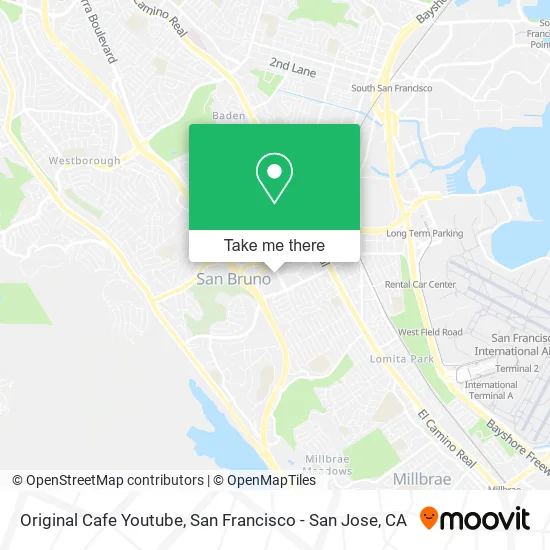 Mapa de Original Cafe Youtube