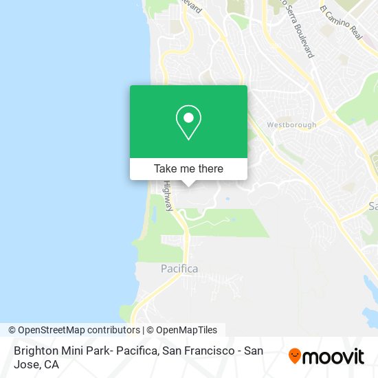 Mapa de Brighton Mini Park- Pacifica