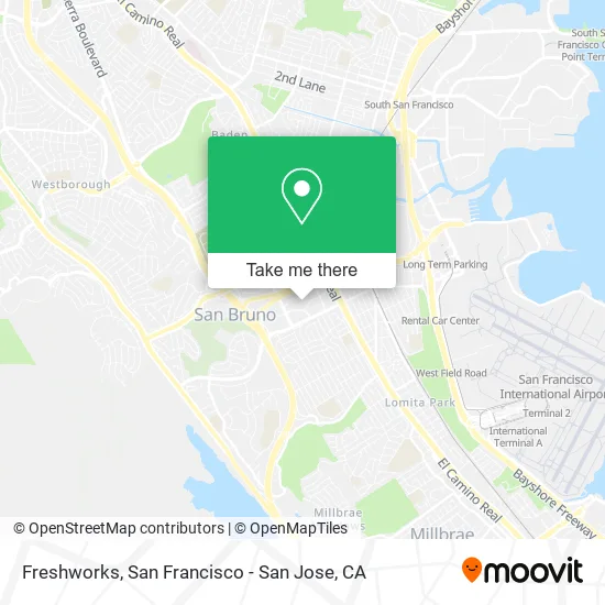 Mapa de Freshworks