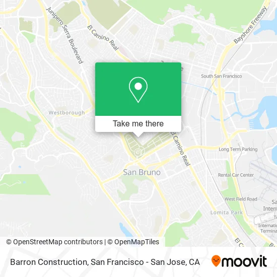 Barron Construction map