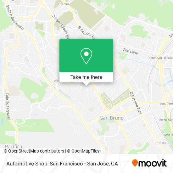 Automotive Shop map