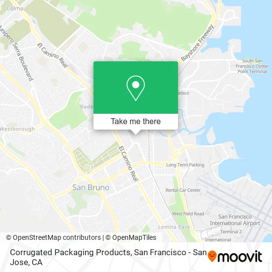Corrugated Packaging Products map