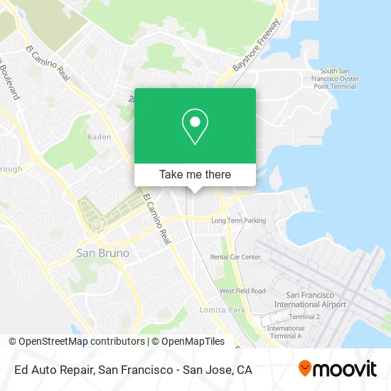 Ed Auto Repair map