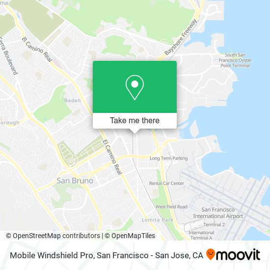 Mapa de Mobile Windshield Pro
