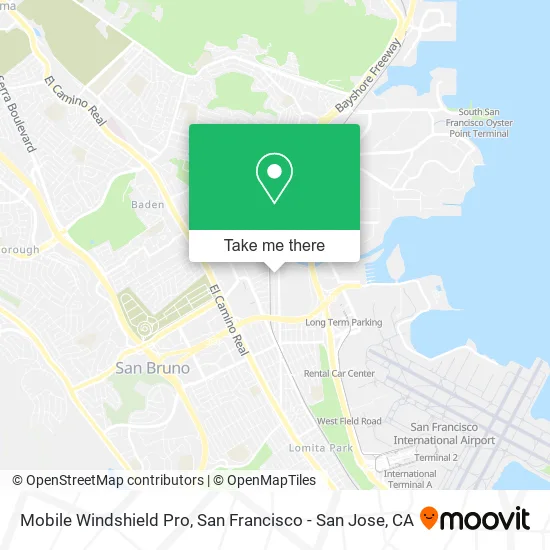Mobile Windshield Pro map