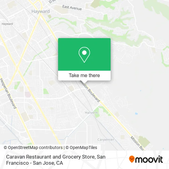Caravan Restaurant and Grocery Store map
