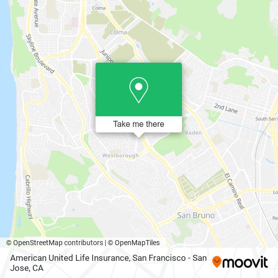 Mapa de American United Life Insurance