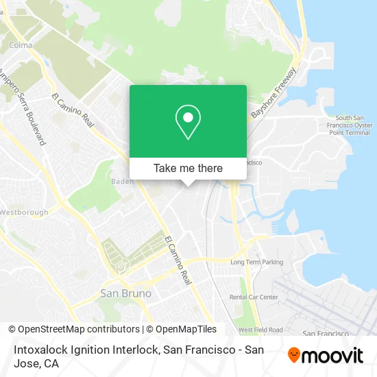 Intoxalock Ignition Interlock map
