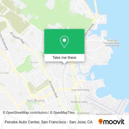 Penske Auto Center map