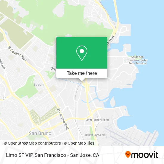 Limo SF VIP map
