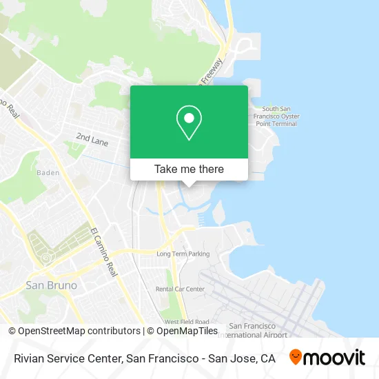 Rivian Service Center map