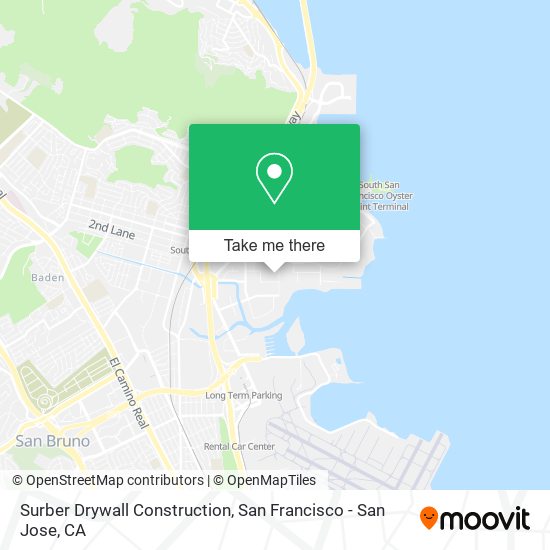 Mapa de Surber Drywall Construction