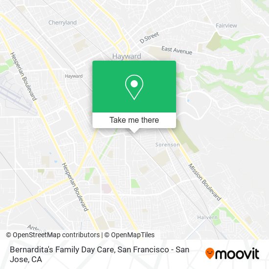 Mapa de Bernardita's Family Day Care