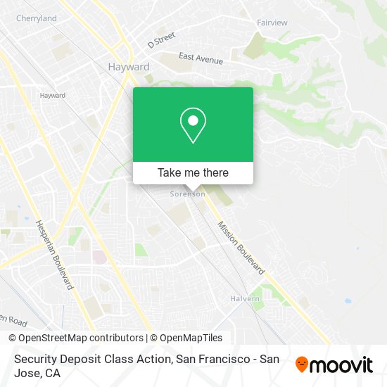 Security Deposit Class Action map