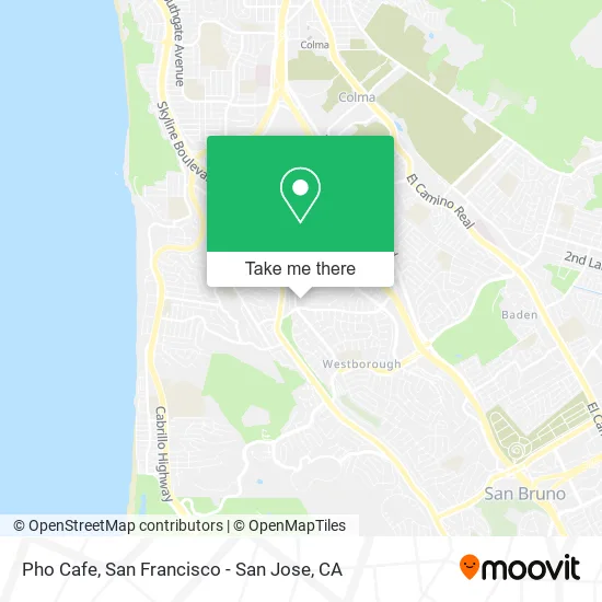 Mapa de Pho Cafe