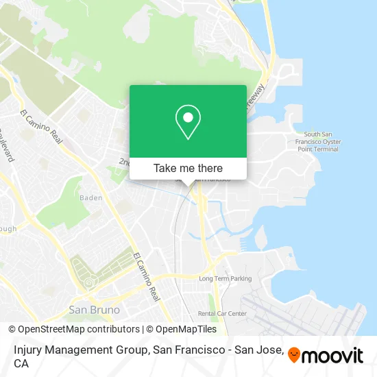 Injury Management Group map