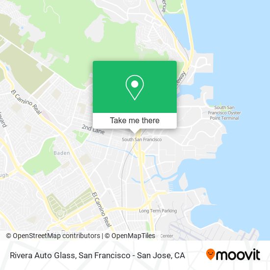 Rivera Auto Glass map