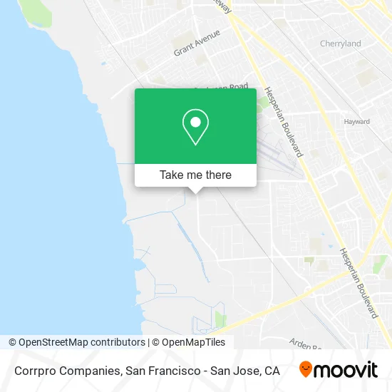 Corrpro Companies map