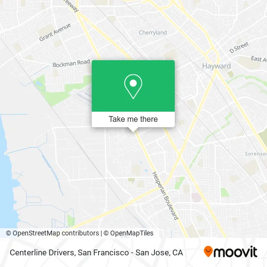 Mapa de Centerline Drivers