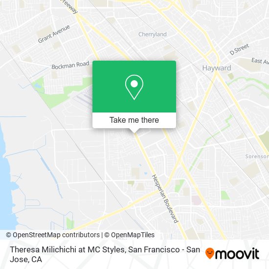 Theresa Milichichi at MC Styles map