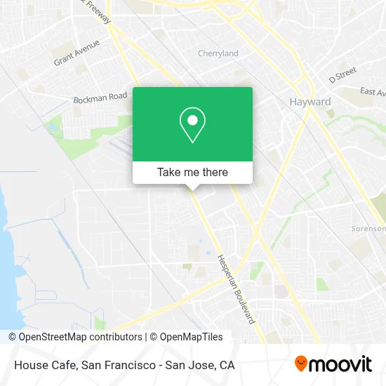 House Cafe map
