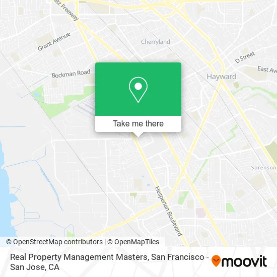 Real Property Management Masters map