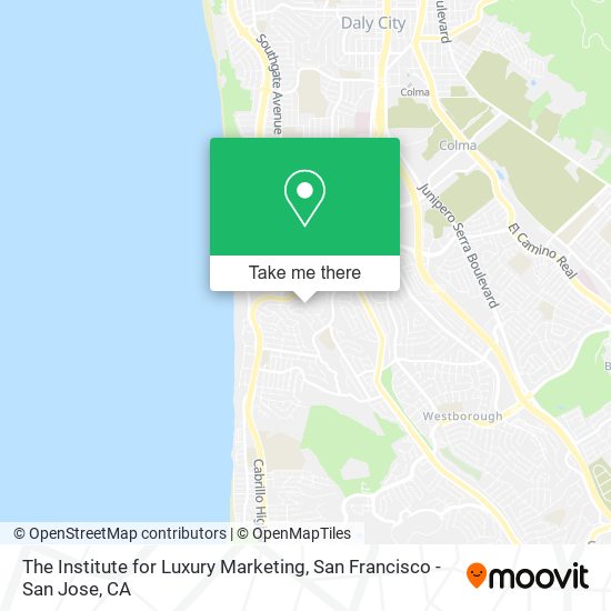 The Institute for Luxury Marketing map