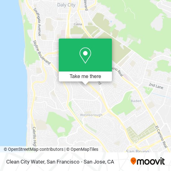 Mapa de Clean City Water