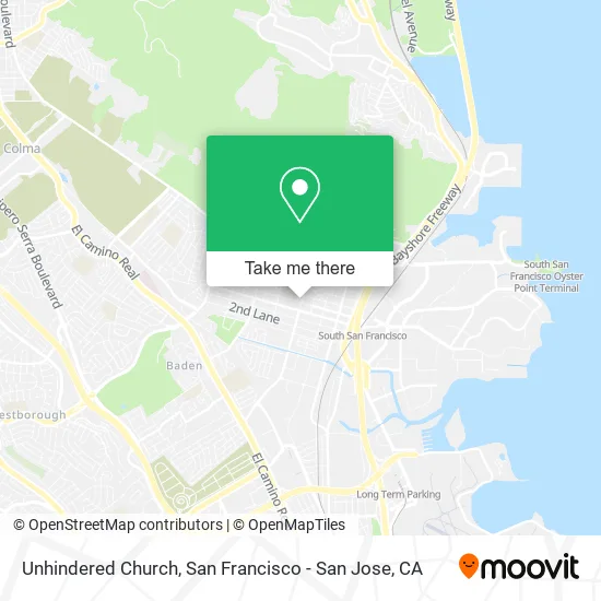 Mapa de Unhindered Church