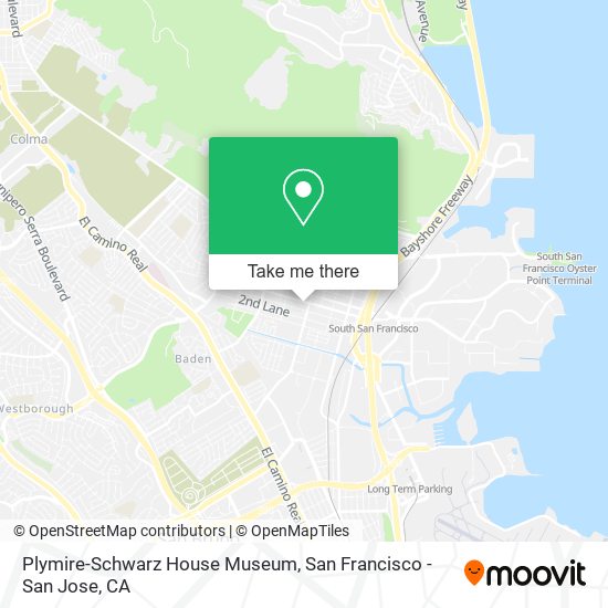 Plymire-Schwarz House Museum map