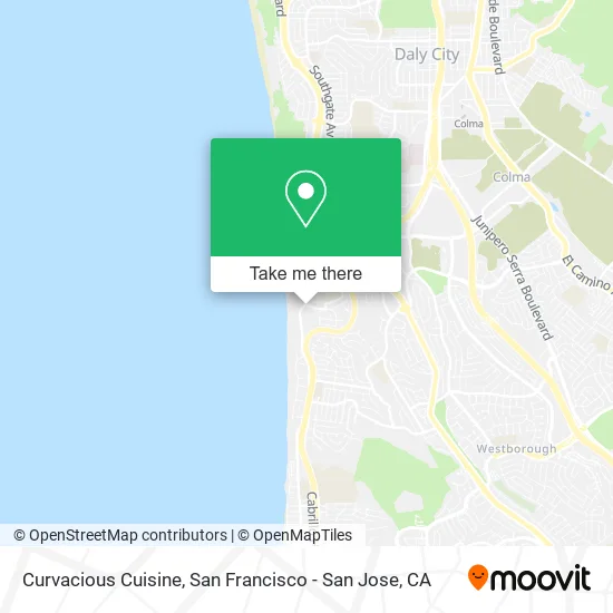 Curvacious Cuisine map