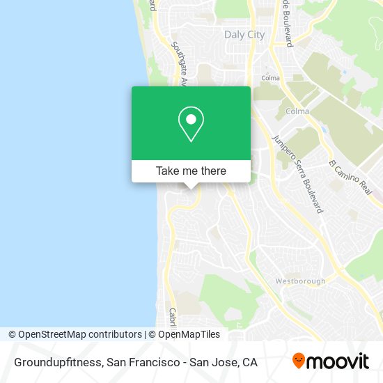 Groundupfitness map